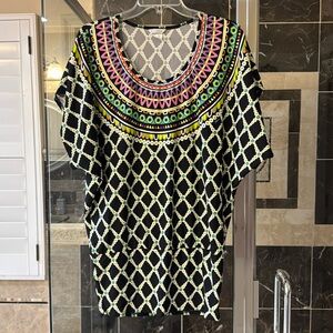 Trina Turk swim coverup size S, NWT.